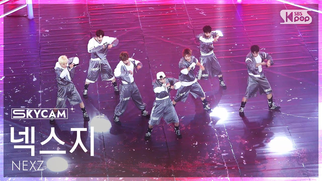 [항공캠4K] 넥스지 'Beat-Boxer' (NEXZ Sky Cam) @SBS Inkigayo 251102