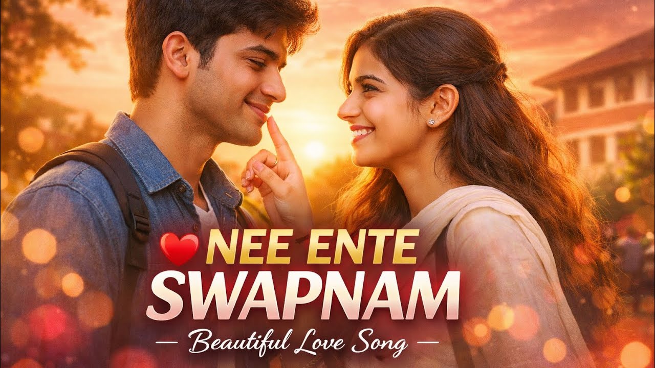 Nee Ente Swapnam 💫 Malayalam Love Duet | Cinematic Romantic Song