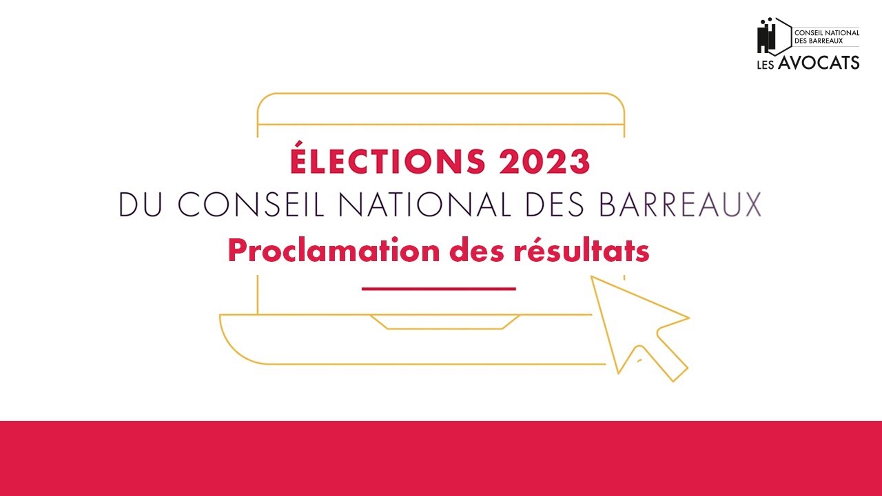 Elections CNB - Proclamation des résultats