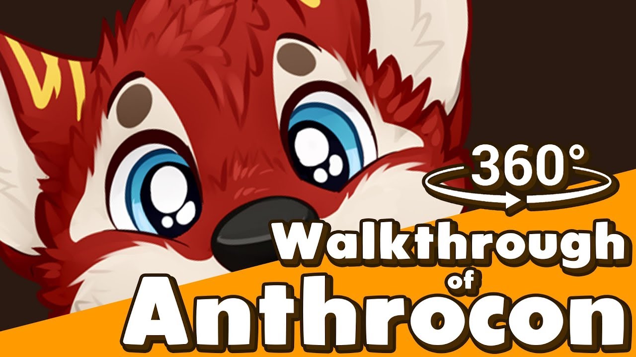 Walk-through of one of the worlds biggest Furry Conventions in 360 - Anthrocon 2019