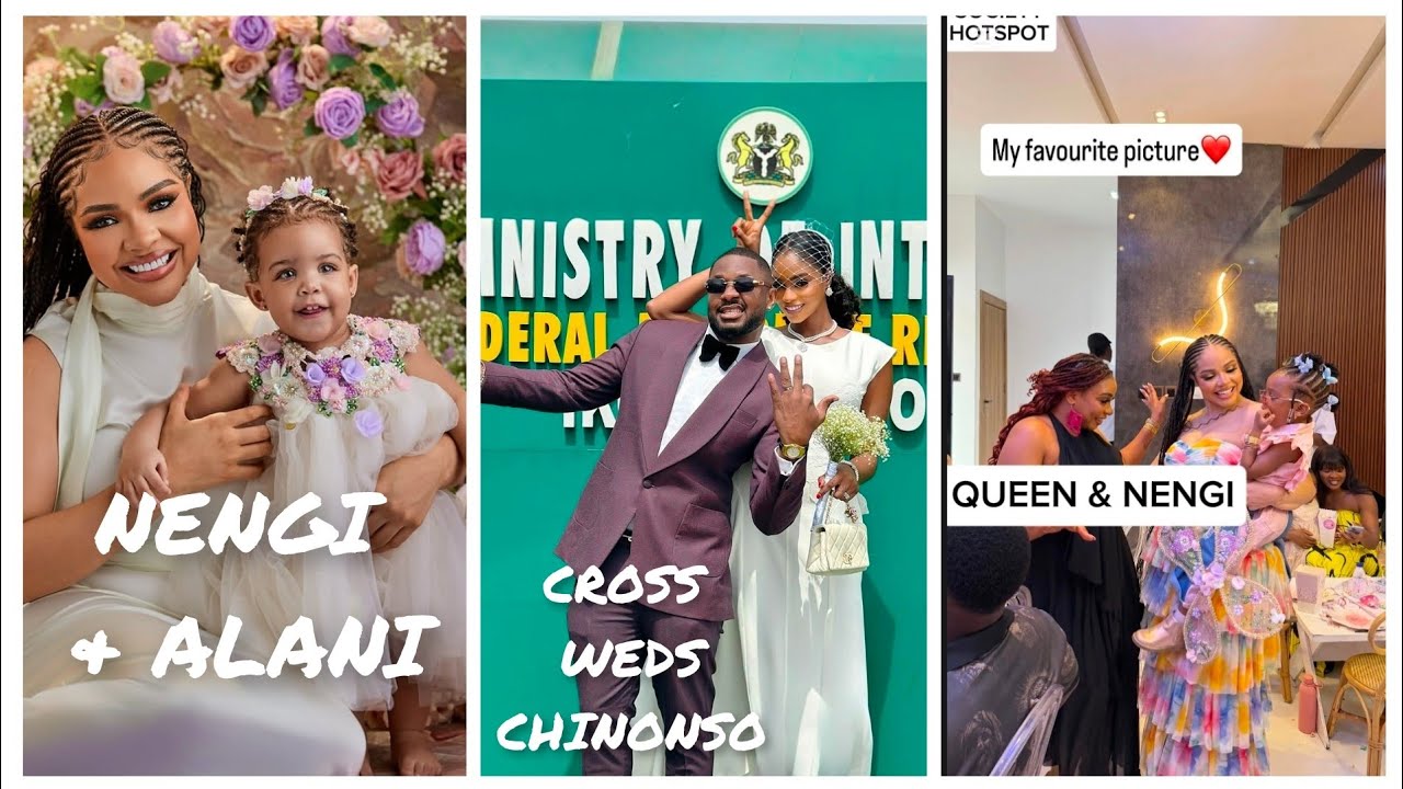 #bbnaija :CROSS da Boss weds /Nengi Celebrates daughter's birthday/Mercy Eke, Imisi ,Shaun, others..