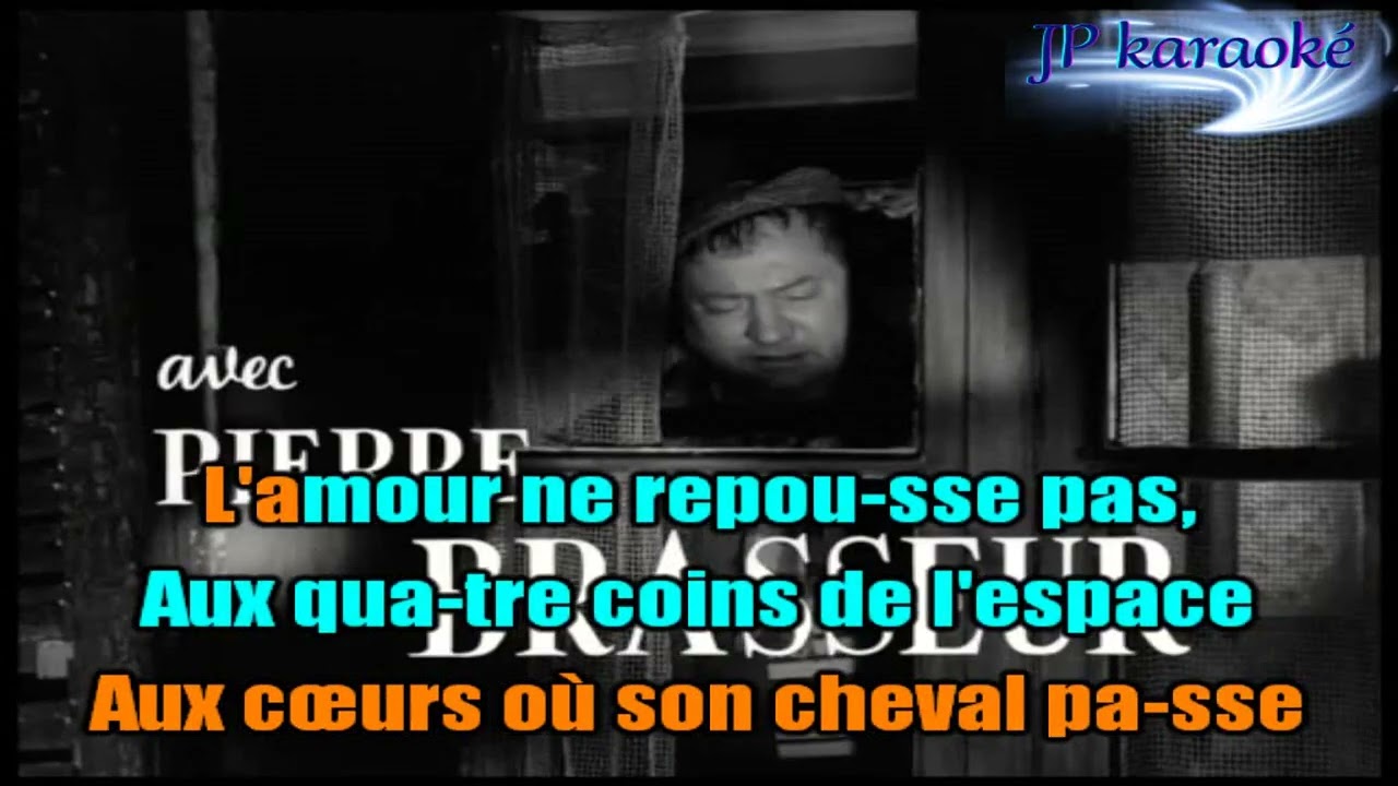 Georges Brassens - Les Lilas KARAOKE Création JP karaoké