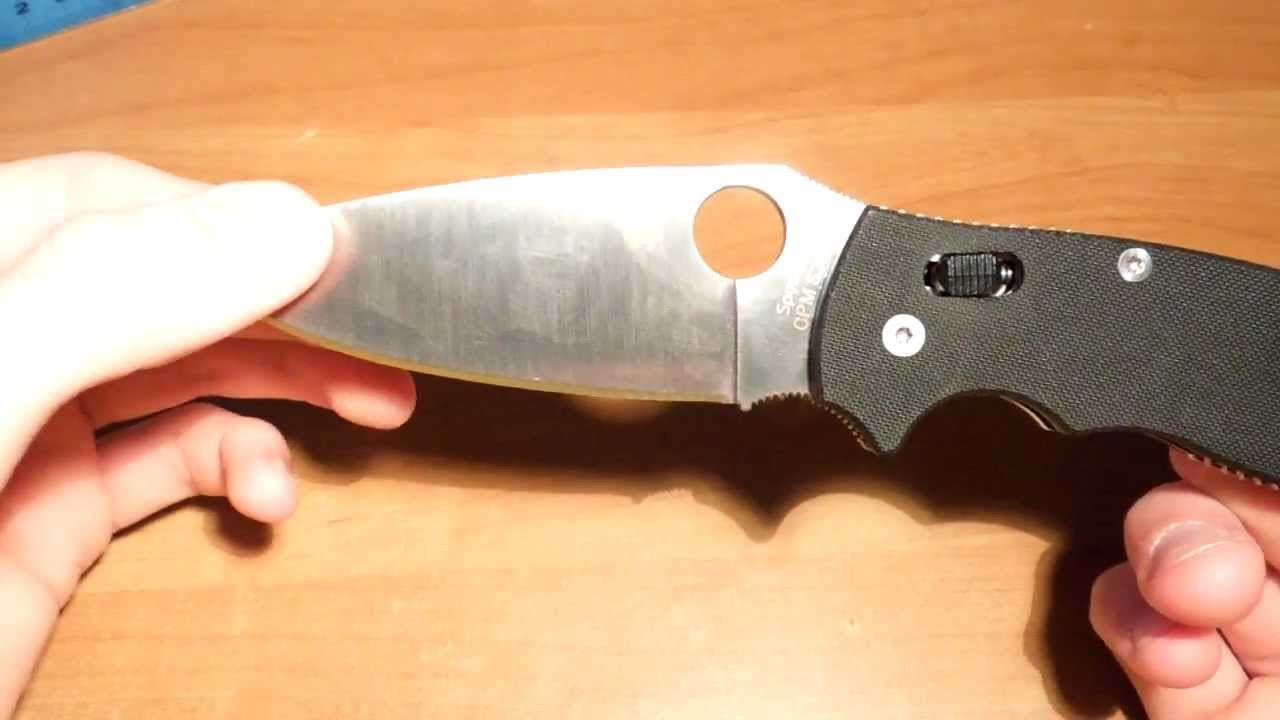 Обзор ножа Spyderco Manix 2 XL.