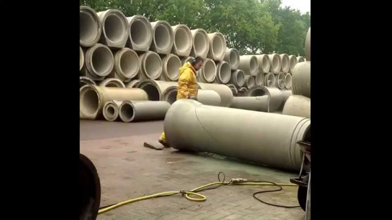 Taludbuizen zagen de jong betonboringen