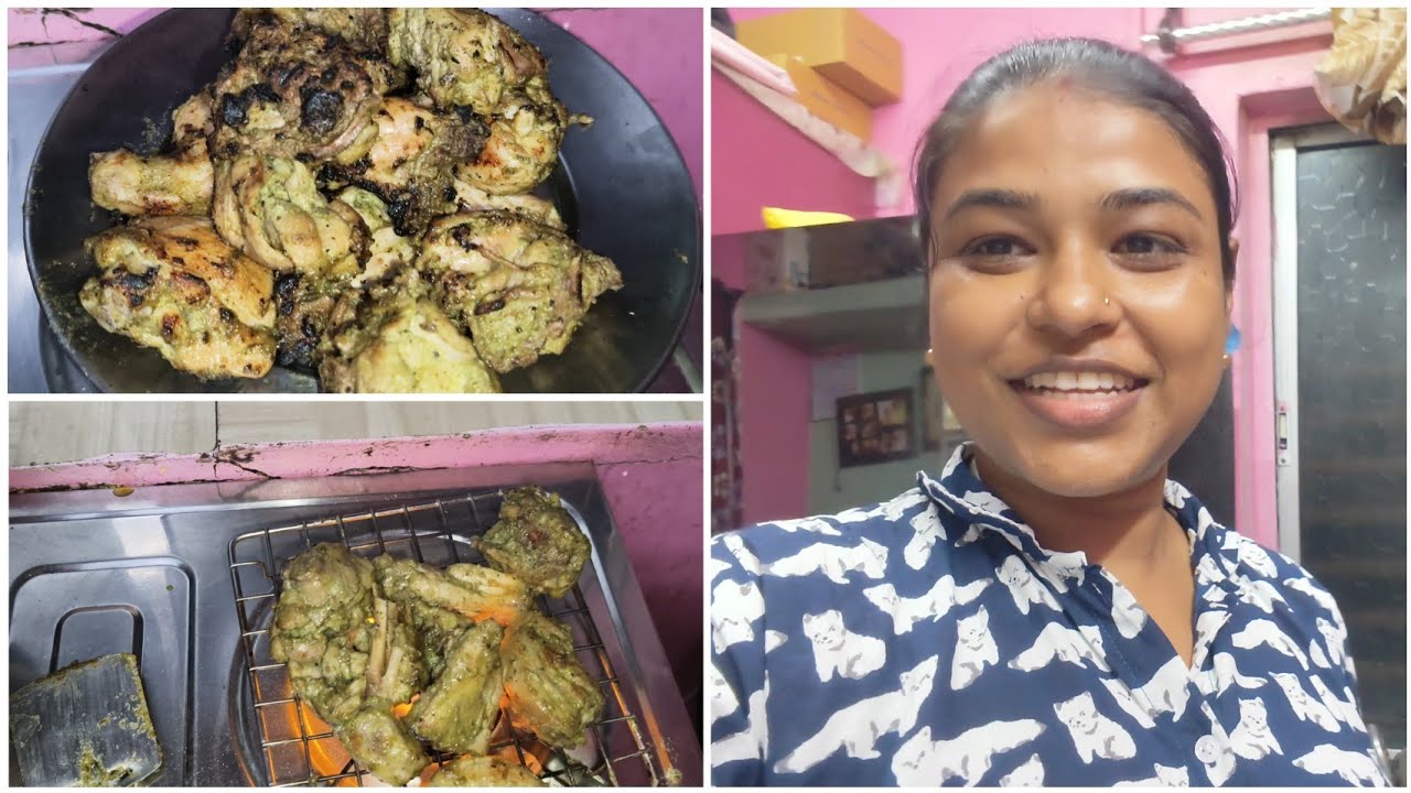 Aaj Chicken Jala Ke Khana Banaen🍗 Lipikas Vlog||Hindi Vlog|🧿