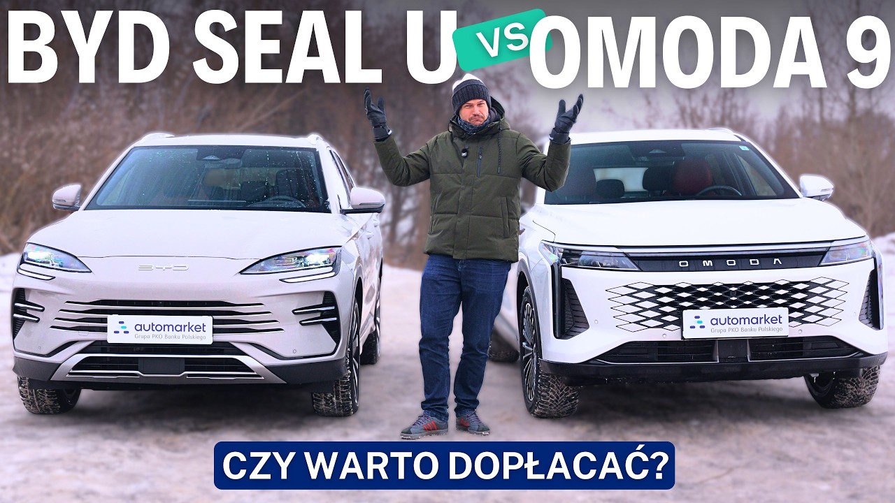 Omoda 9 vs BYD Seal U - czy BYD zdetronizował Omodę?