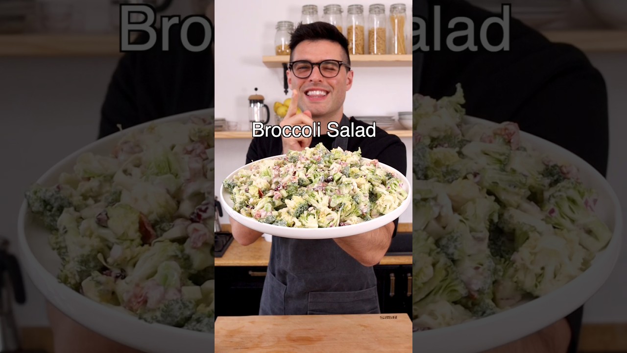Creamy Broccoli Salad (no bacon)