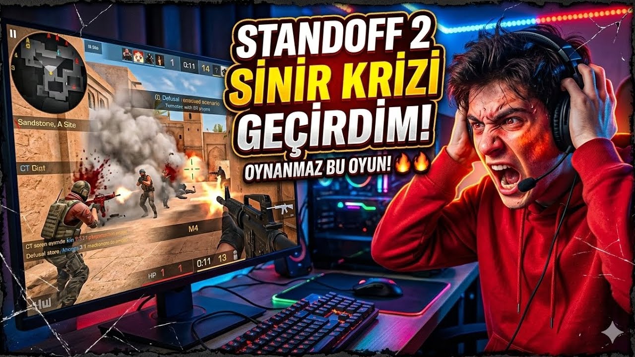 BU VİDEODA SİNİR KRİZİ GEÇİRDİM|STANDOFF2 REKABETÇİ #6 