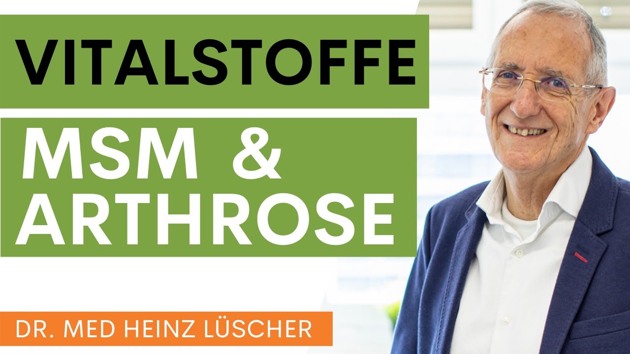 Vitalstoffe: MSM, Glucosamin und Chondroitinsulfat - Arthrose