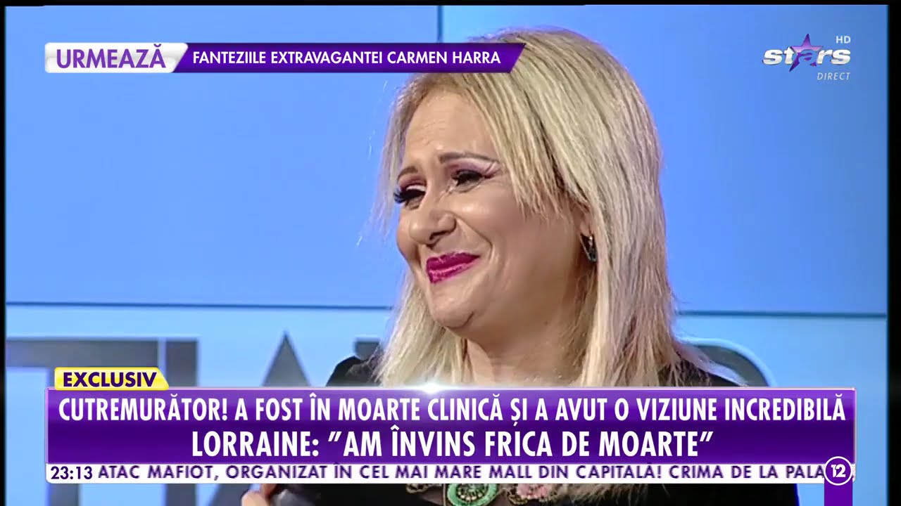 Luminița Pauliuc a văzut lumea de dincolo şi s-a înspăimântat!