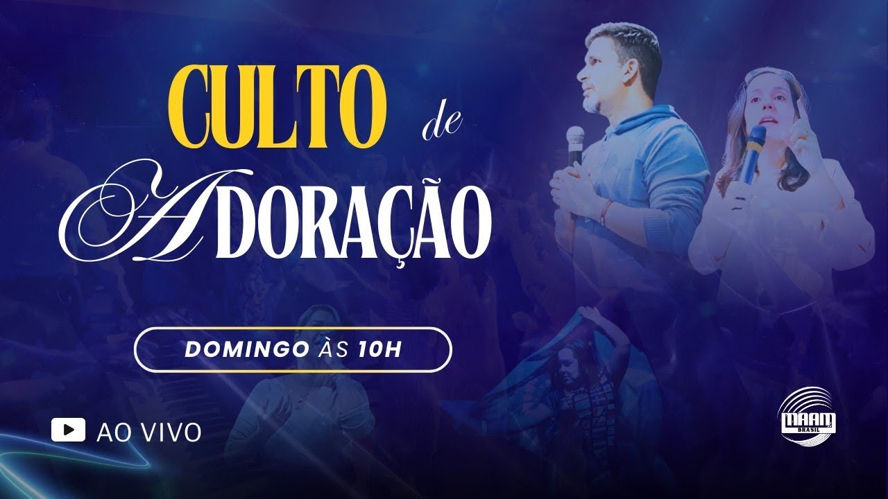 Culto de Domingo na Maam Brasil | 15.03.2026