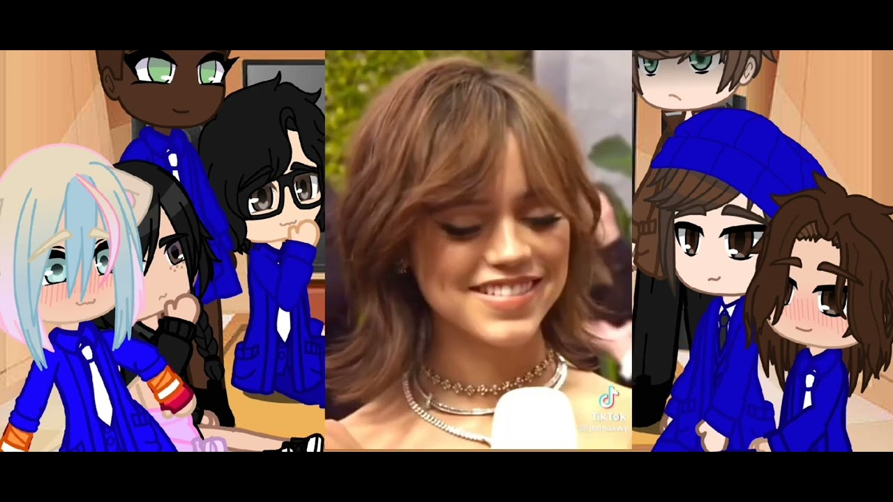 Nevermore React to Jenna Ortega