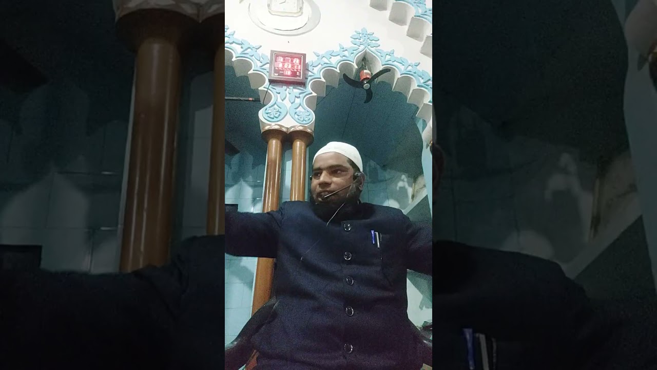 درس عام، جامع مسجد، پرسا، مغربی چمپارن، عنوان: نبی صلی اللہ علیہ وسلم کی رحم دلی
