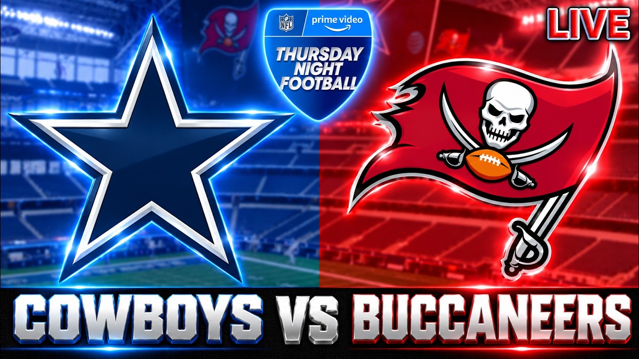 Cowboys vs. Buccaneers Live Streaming Scoreboard, Free Play-By-Play, Highlights TNF on Amazon Prime