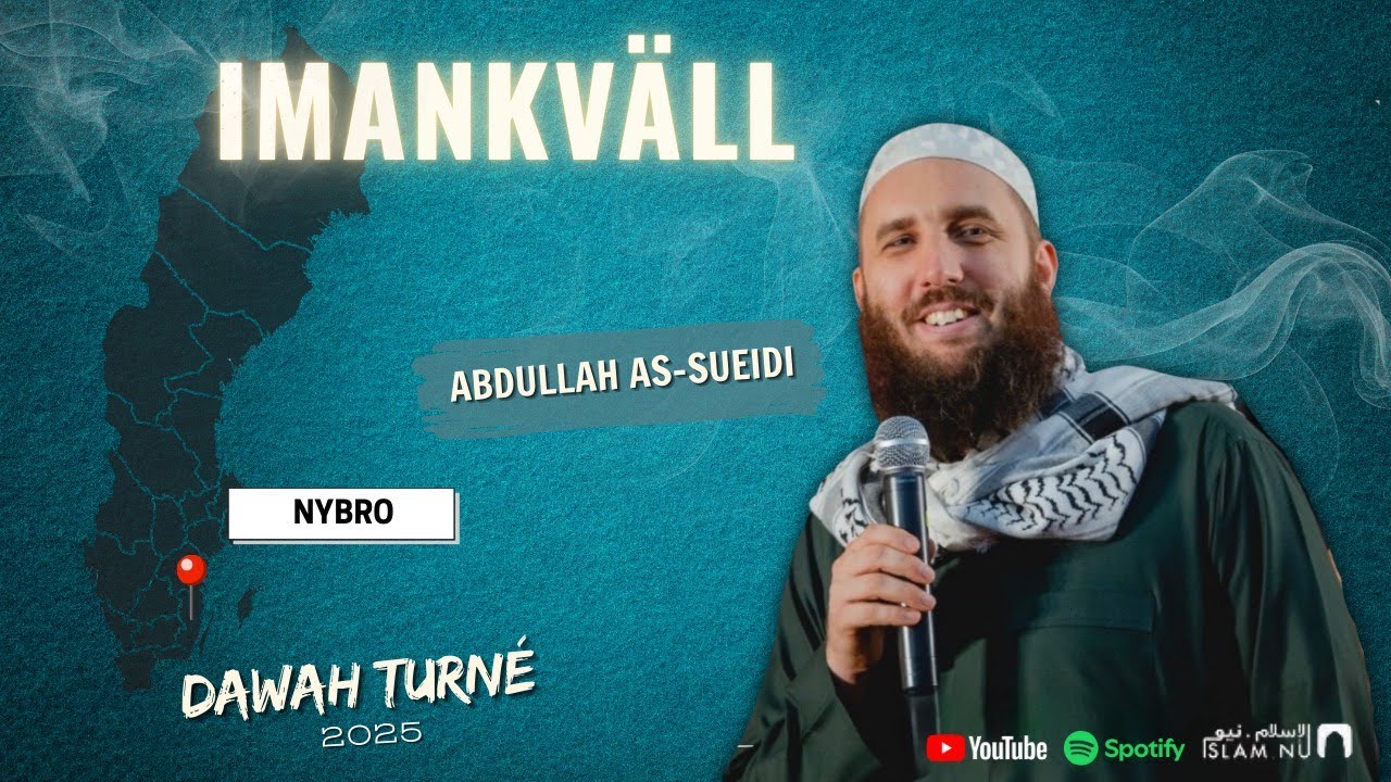 Vi st&aring;r inf&ouml;r ett v&auml;gval som muslimer | Dr. Abdullah Sueidi