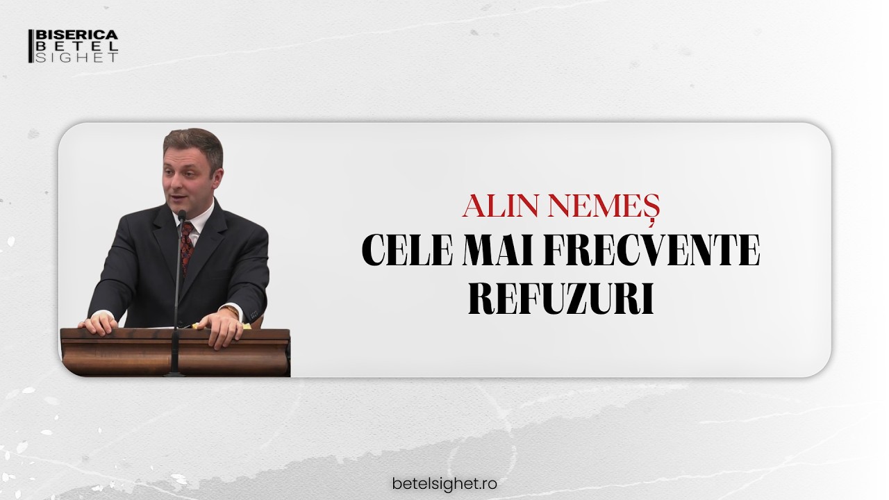 Alin Nemeș | Cele mai frecvente refuzuri