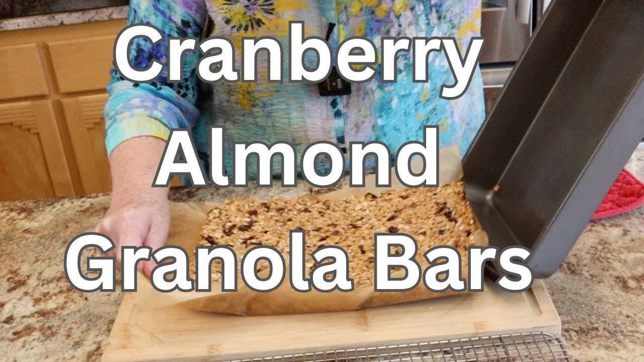 Cranberry Almond Granola Bars