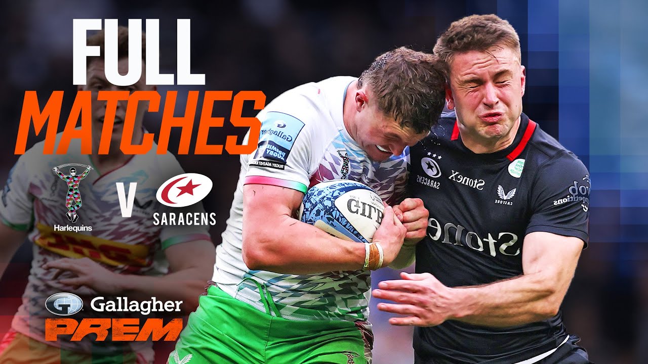 Quins vs Sarries! | London Derby Double Header! | Full Matches | Gallagher PREM 2024/25