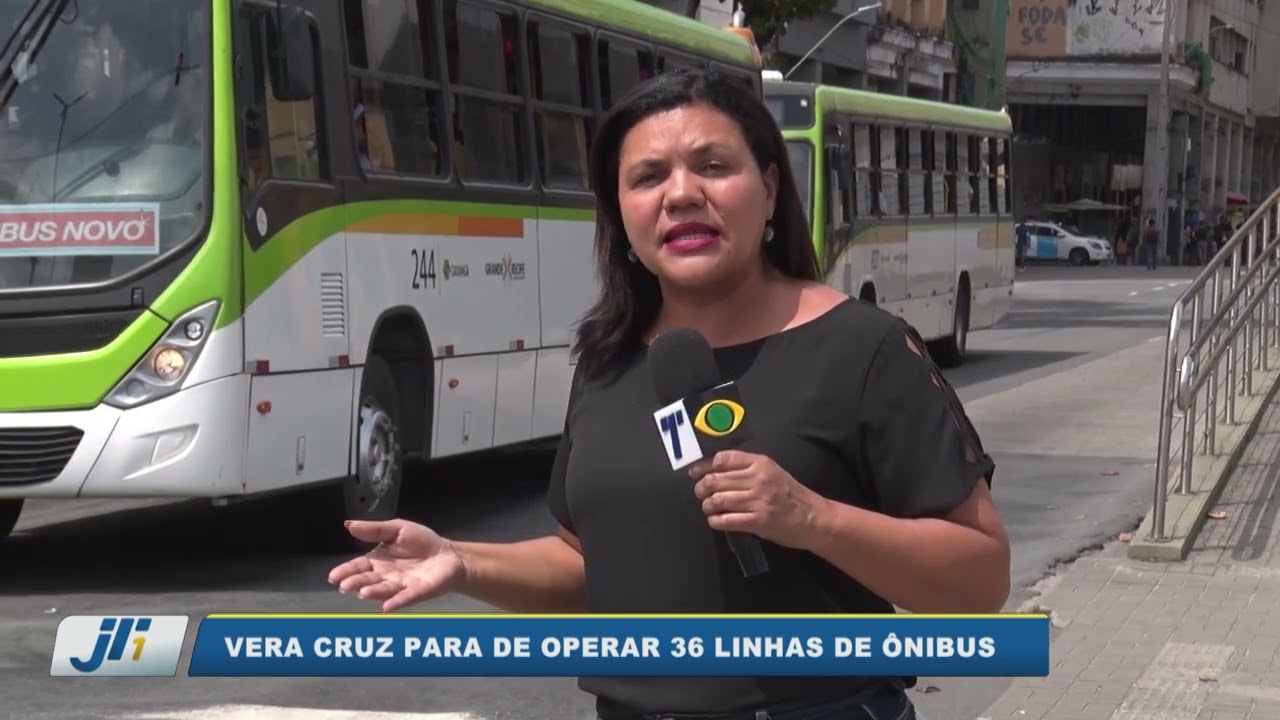 Vera Cruz para de operar 36 linhas de ônibus