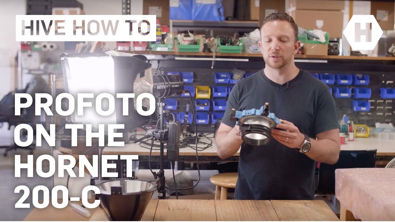 Using Profoto Modifiers and Softboxes on the Hornet 200-C