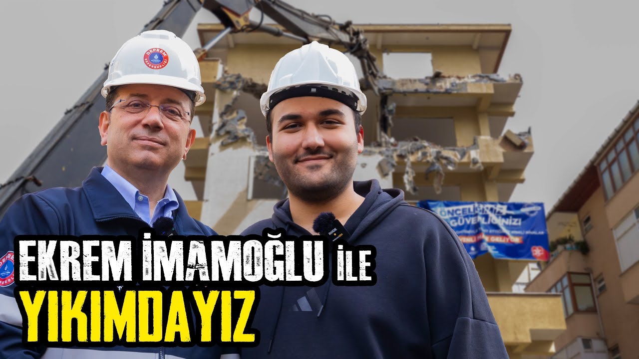 EKREM İMAMOĞLU İLE BİNA YIKTIK! @ekremimamoglu @Agirmimar