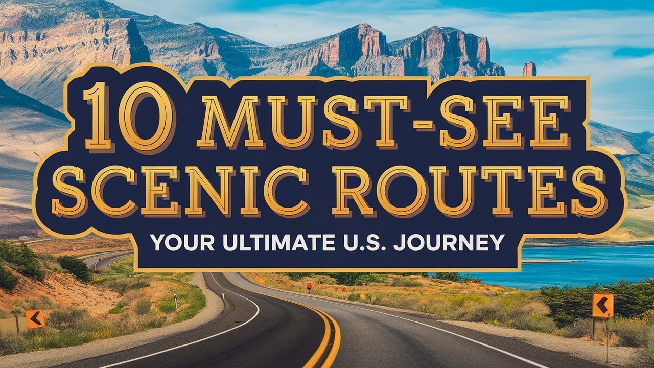 10 Must See Scenic Routes for Your Ultimate U S