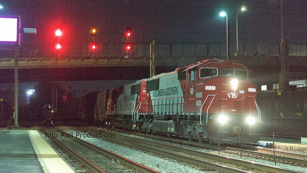WAMX 6025 and 6026 with WSOR T1 at Hanson Park