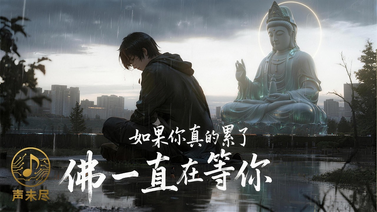 《如果你真的累了》這首佛曲會抱住你｜震撼催淚覺醒之聲｜請聽到最後｜聲未盡