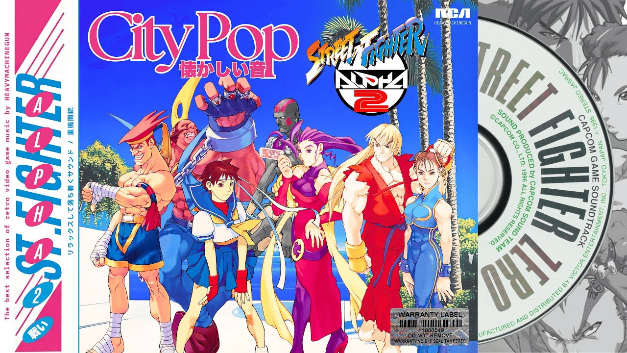 City Pop 🎷 Street Fighter Alpha / Zero 2 Soundtrack 🥋