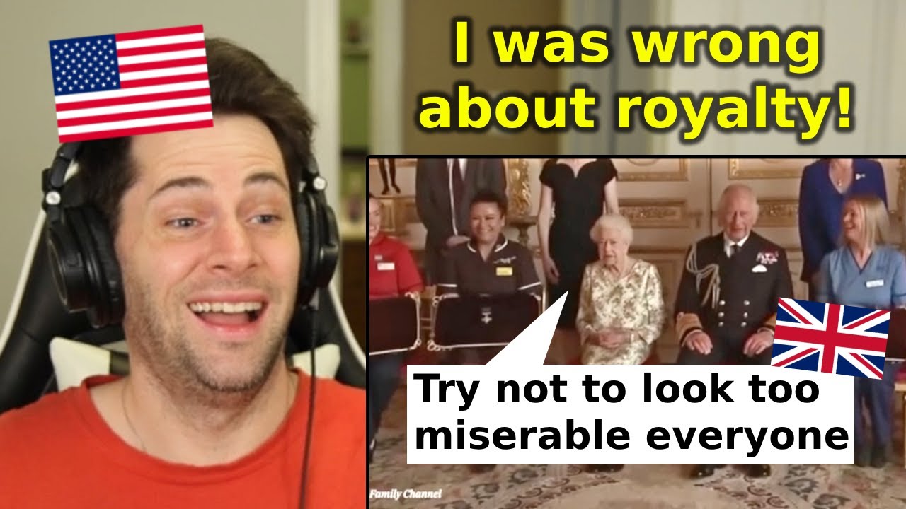 American Reacts to Queen Elizabeth II's Funniest Moments