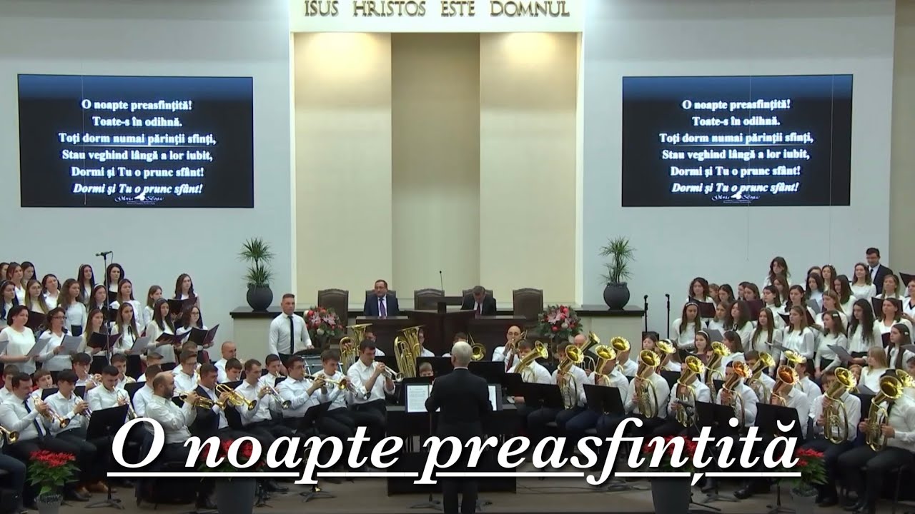 O noapte preasfințită - Fanfara Gloria Bujac și Corurile Reunite