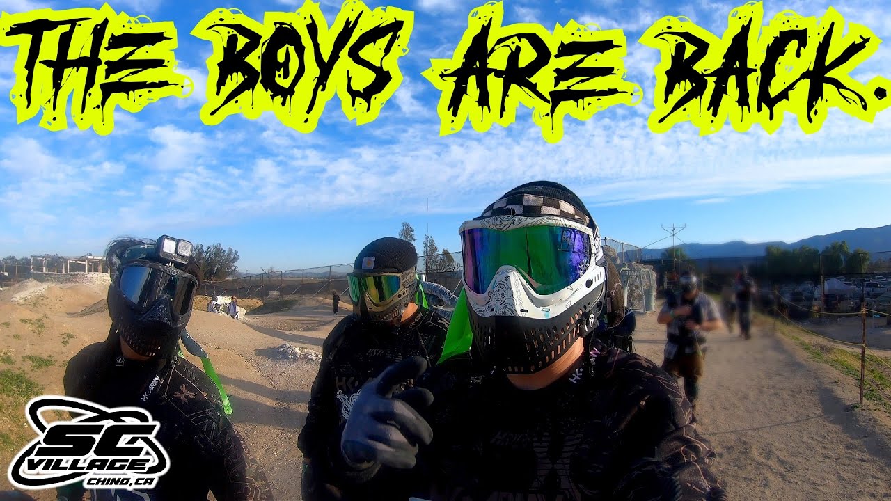 SC VILLAGE PAINTBALL  // BARREL CAM