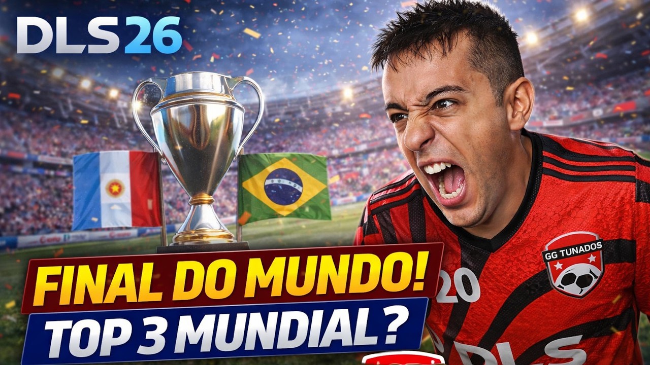 A FINAL MAIS IMPORTANTE DA NOSSA HISTÓRIA!! CHEGAMOS NO TOP 3 MUNDIAL? - Modo Carreira #52 DLS 26