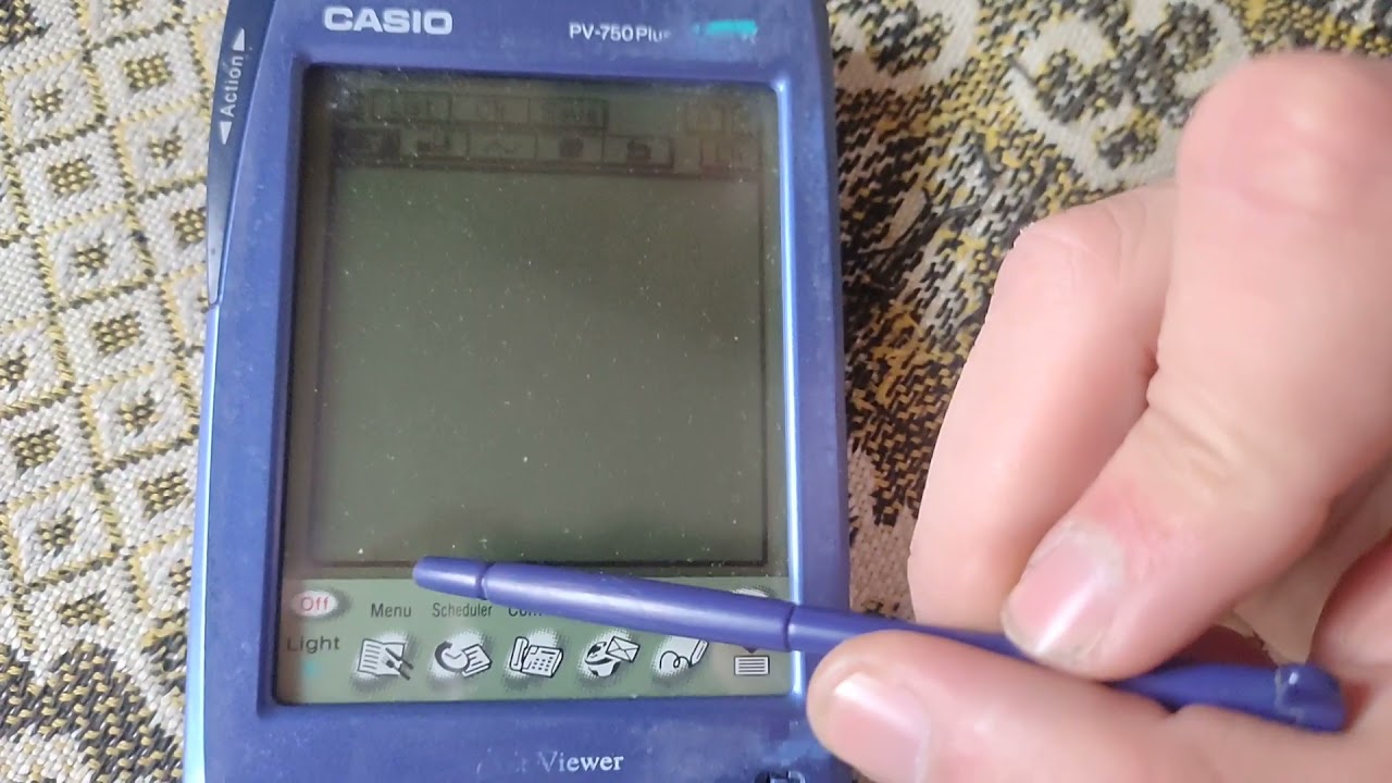 Лот #4: Casio Pocket Viewer 750Plus
