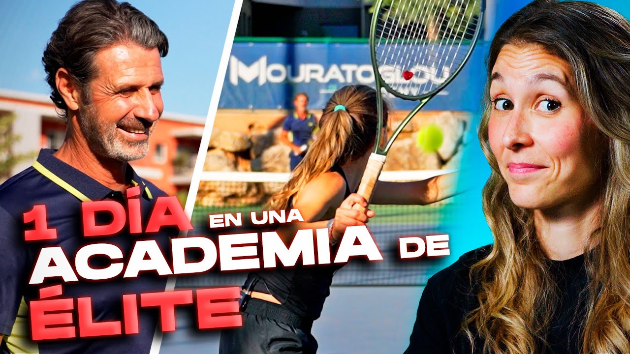 ¡ENTRENO con 1 de los MEJORES COACH de TENIS, Patrick Mouratoglou!🔥😱