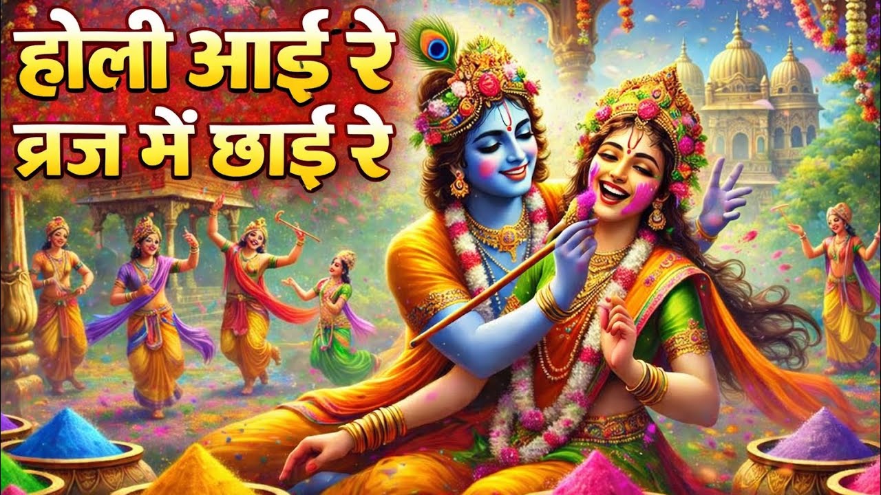होली आई रे, ब्रज में छाई रे || Tranding Bhajan|| Holi Spacial Bhajan ||