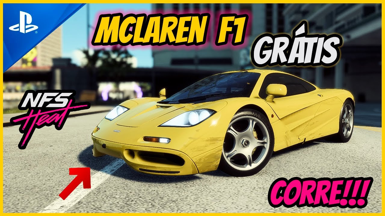 ✅[PS4] NEED FOR SPEEED HEAT - PEGANDO A MCLAREN F1 93' GRÁTIS - DISPONÍVEL PARA PLASTATION E XBOX