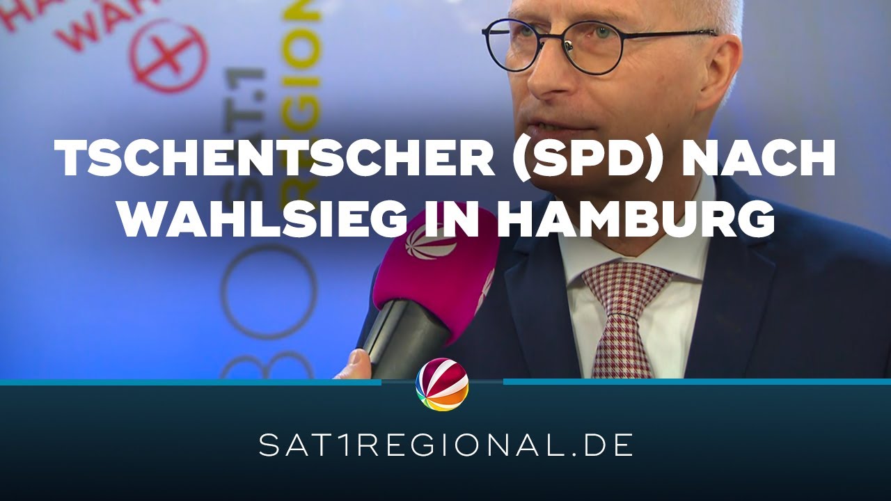Tschentscher nach SPD-Wahlsieg in Hamburg: „Werden als erstes mit den Grünen sprechen“