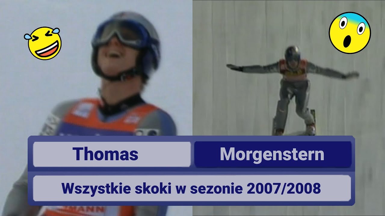Thomas Morgenstern - wszystkie skoki w sezonie 2007/2008
