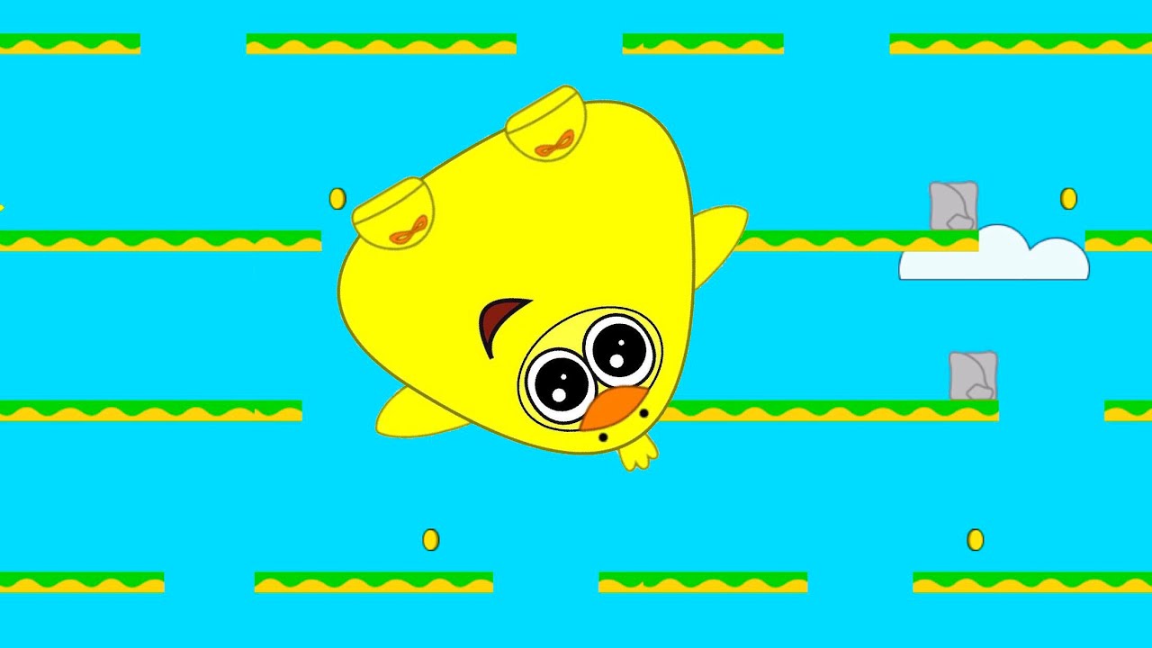 POU PINTINHO JOGANDO TUMBLE 🐥 | Pou Vlogs