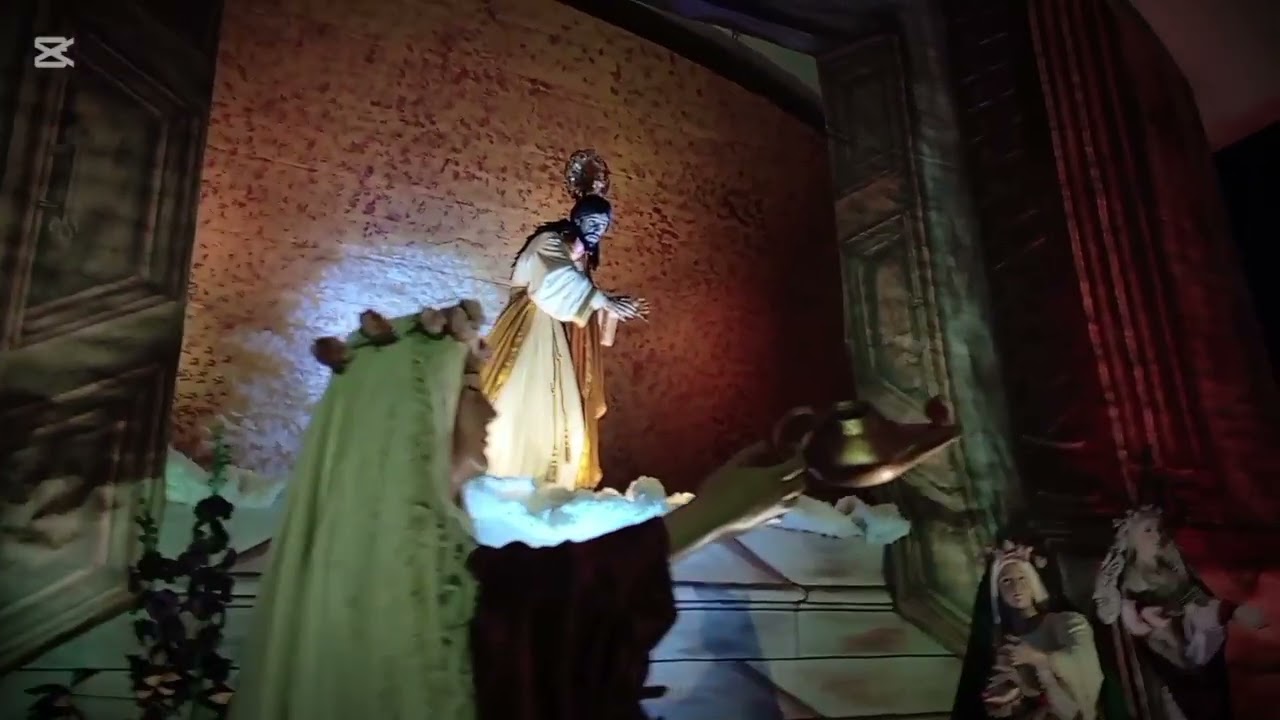 Velación de Jesús nazareno del milagro del templo de San Felipe de Jesús la antigua Guatemala 