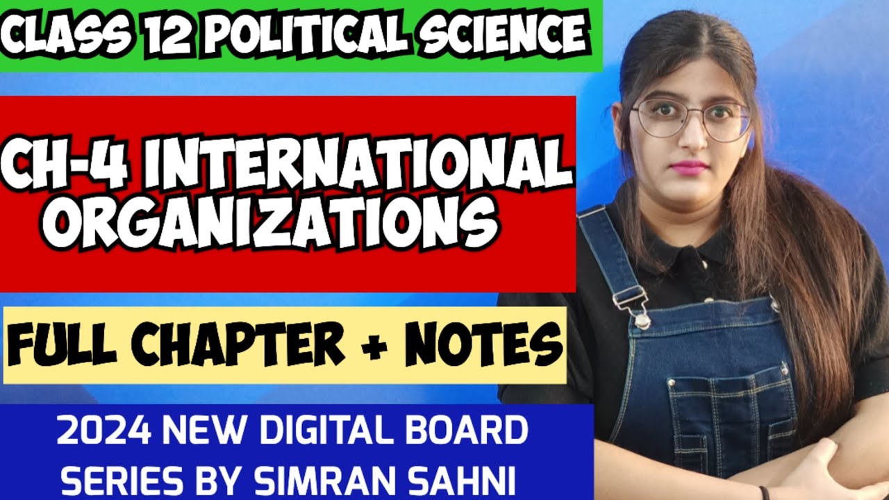 International organisations class 12