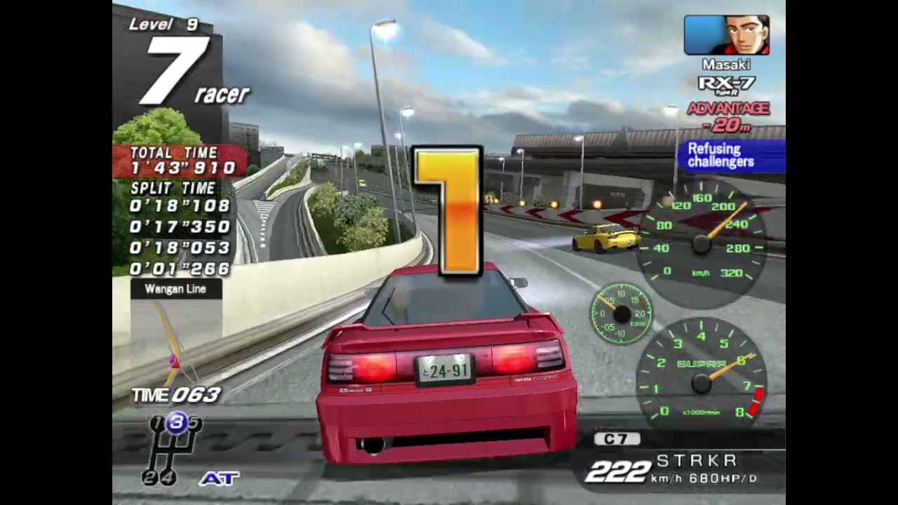WMMT3 - 10 Outrun Wangan Line [Lv9] CLEAR