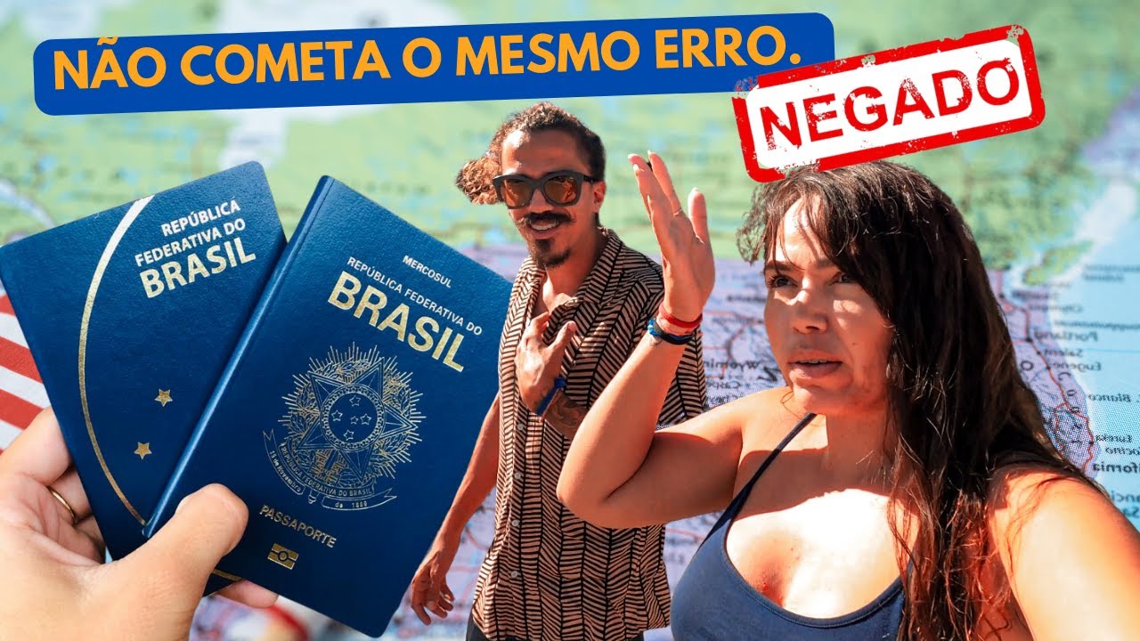 Nosso VISTO AMERICANO foi NEGADO I E agora como vamos para o ALASKA DE KOMBI?