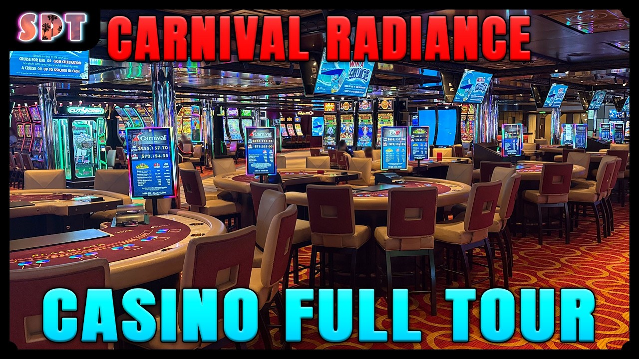 Carnival Radiance Casino Full Tour