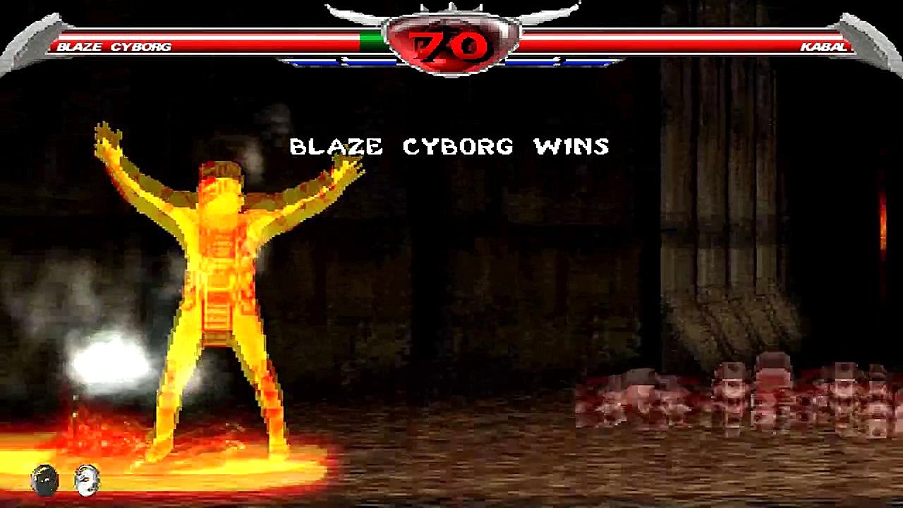 Mortal Kombat Chaotic - Cyborg Blaze playthrough