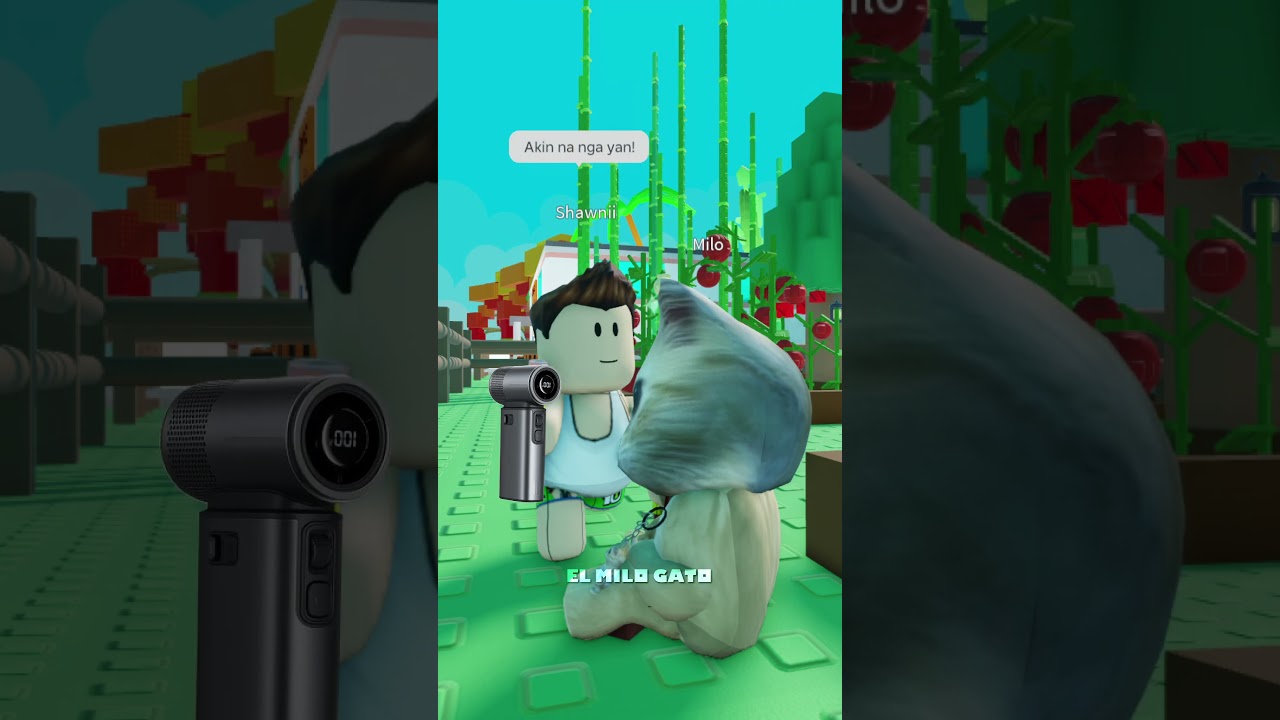 He took my portable fan! 😵&zwj;💫 #roblox #growagarden #shorts