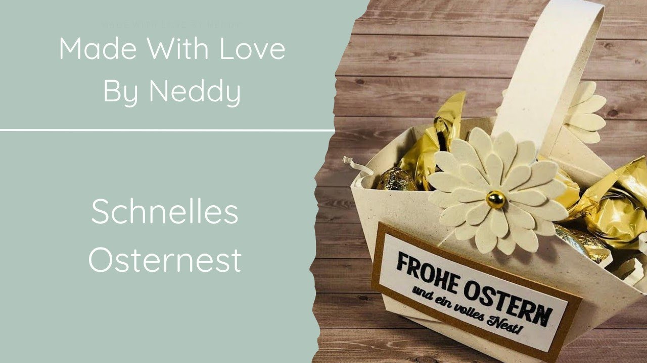 Schnelles Osternest // Anleitung