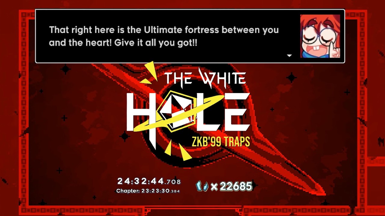 Celeste - Zheo's 99 Traps: The White Hole | Clear