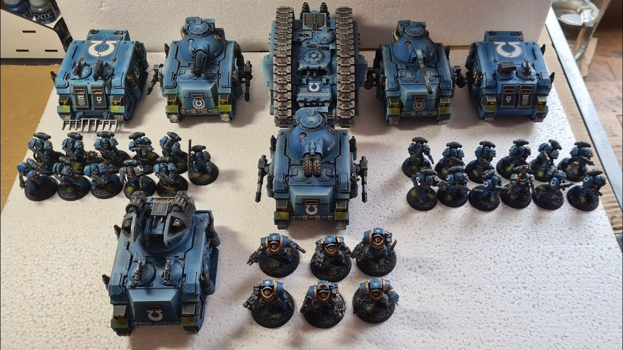 Horus Heresy 3.0 Ultramarines Building your first list 1500 Points.